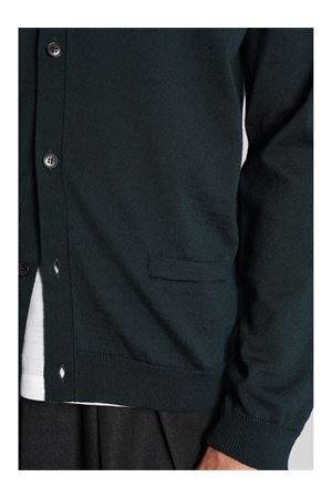 Caridgan in lana merino verde ROBERTO COLLINA | 253M01010M0126